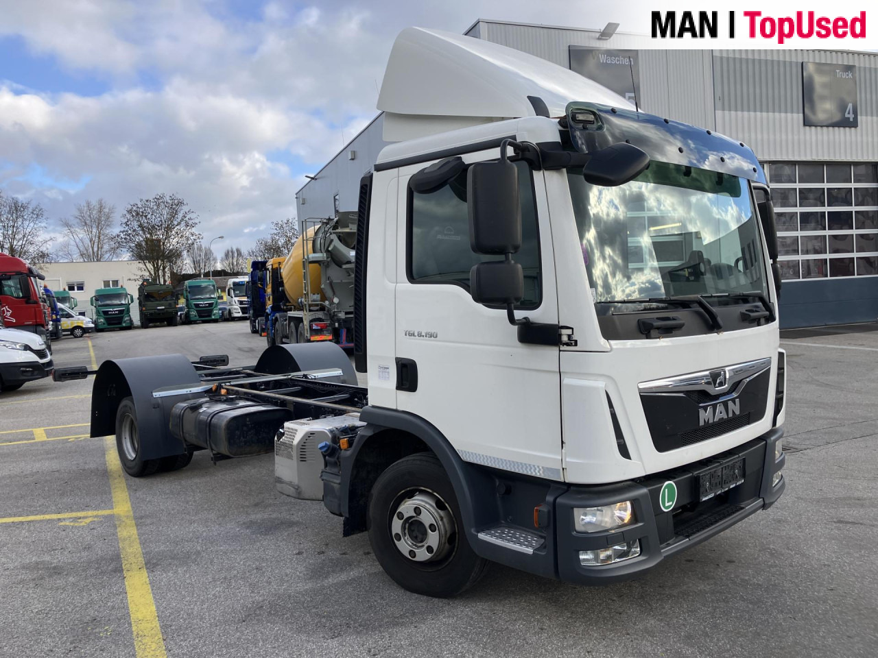 MAN TGL 8.190 4X2 BL - Грузовик-шасси: фото 1 MAN TGL 8.190 4X2 BL - Грузовик-шасси: фото 1