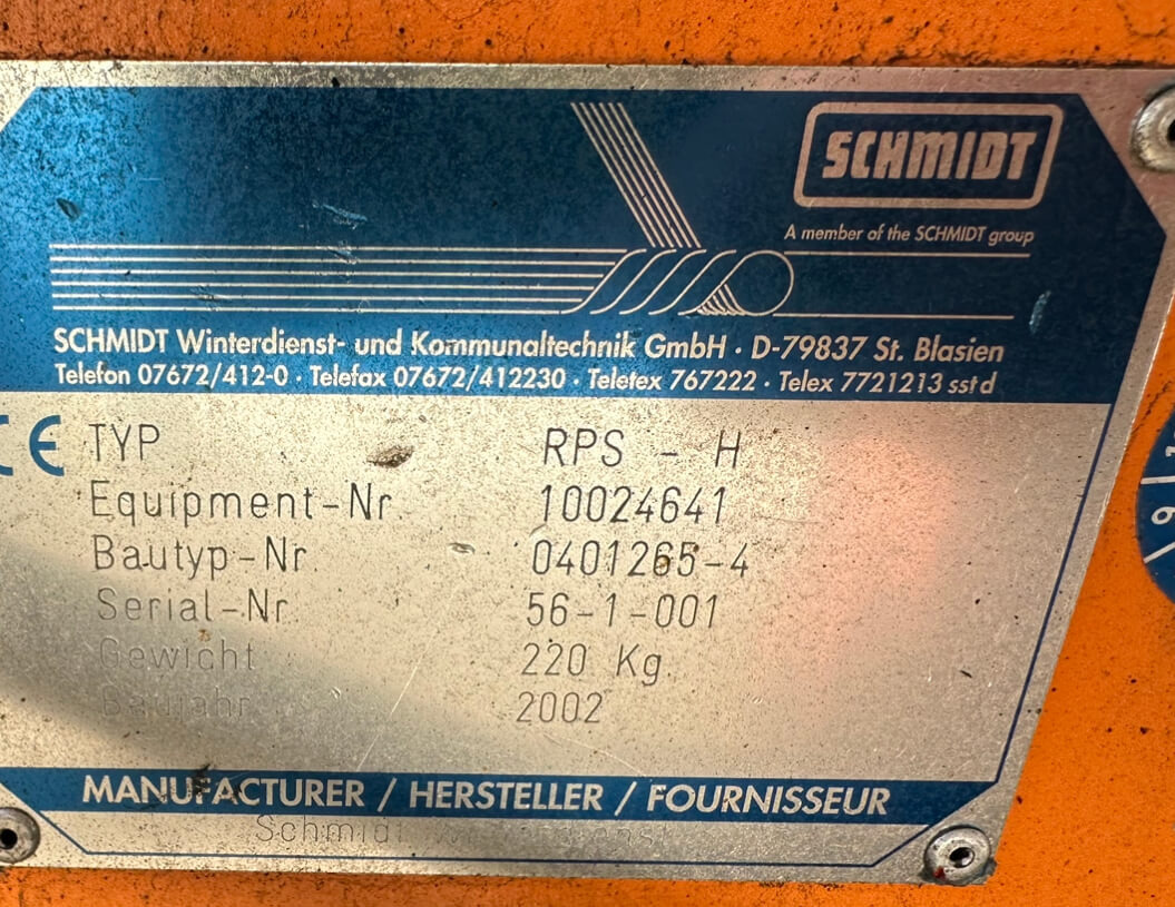 Щетка Unimog Leitpfostenwaschgerät  Schmidt RPS-H: фото 8