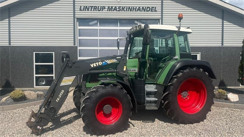 Fendt 410 Vario med frontlæsser. - Трактор: фото 1 Fendt 410 Vario med frontlæsser. - Трактор: фото 1