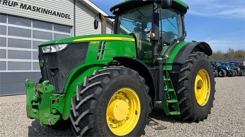 John Deere 7280R Næsten nye dæk, Autopower og frontlift - Трактор: фото 1 John Deere 7280R Næsten nye dæk, Autopower og frontlift - Трактор: фото 1