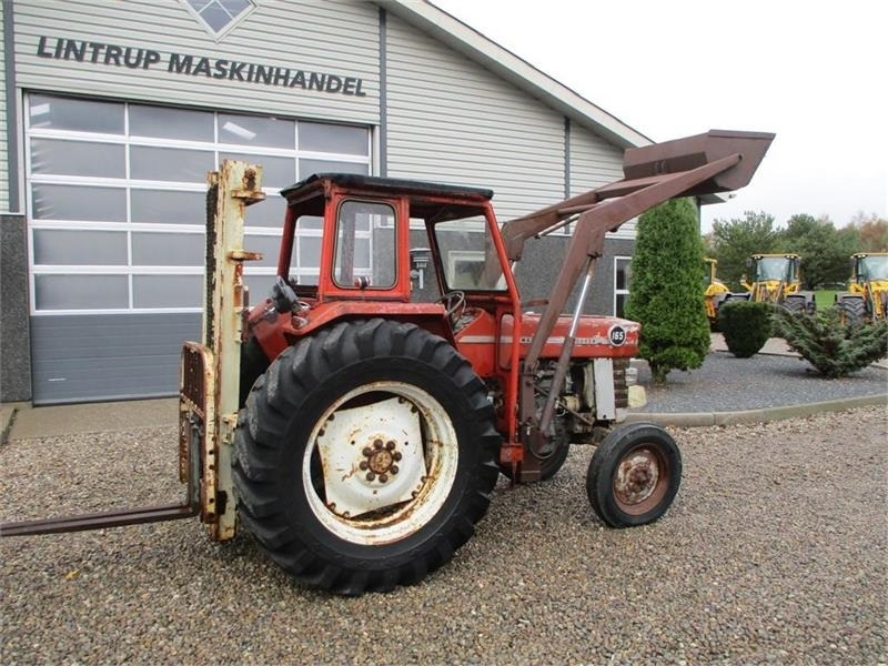 Трактор Massey Ferguson 165 Med Trucktårn og Frontlæsser: фото 10