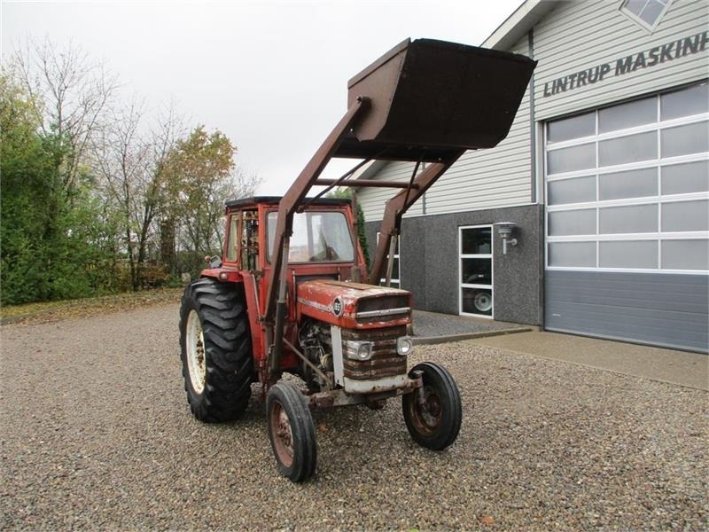 Трактор Massey Ferguson 165 Med Trucktårn og Frontlæsser: фото 15
