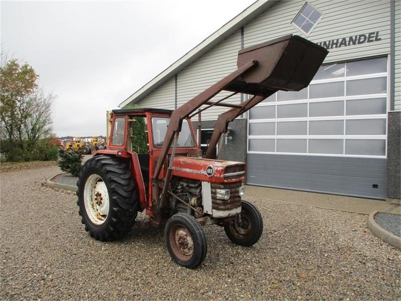 Трактор Massey Ferguson 165 Med Trucktårn og Frontlæsser: фото 14