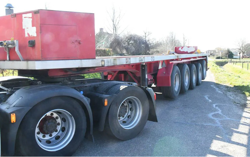LUECK SPR75/5 5 achse BALLAST TRAILER 3x STEERAXLE!! - Полуприцеп бортовой/ Платформа: фото 3 LUECK SPR75/5 5 achse BALLAST TRAILER 3x STEERAXLE!! - Полуприцеп бортовой/ Платформа: фото 3