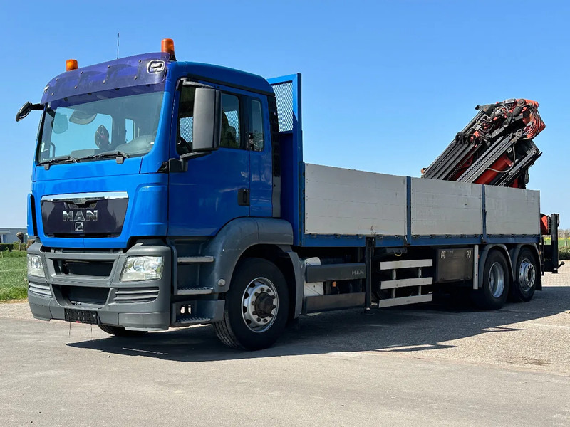 Автоманипулятор MAN TGA 26.440 6x4 HYDRODRIVE!!PALFINGER 29tm Fly jib/!!!ROOF/DACH/MONTAGE!!MANUTENTION!! CRANE!!: фото 7