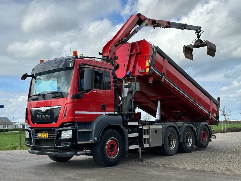 MAN TGS 35.400 8X4 TRIPLE!! EURO6!! Z-KRAAN/KIPPER!!TOP!! - Самосвал, Автоманипулятор: фото 3 MAN TGS 35.400 8X4 TRIPLE!! EURO6!! Z-KRAAN/KIPPER!!TOP!! - Самосвал, Автоманипулятор: фото 3