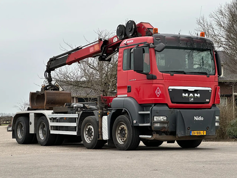 MAN TGS 41.400 8X4 WIDESPREAD!!HMF 22TM KRAAN/HAAK!!TOP!! - Крюковой мультилифт, Автоманипулятор: фото 2 MAN TGS 41.400 8X4 WIDESPREAD!!HMF 22TM KRAAN/HAAK!!TOP!! - Крюковой мультилифт, Автоманипулятор: фото 2