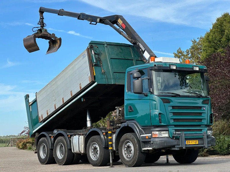 Scania G360 8x4!!Z-Kraan/KIPPER!! - Самосвал, Автоманипулятор: фото 1 Scania G360 8x4!!Z-Kraan/KIPPER!! - Самосвал, Автоманипулятор: фото 1