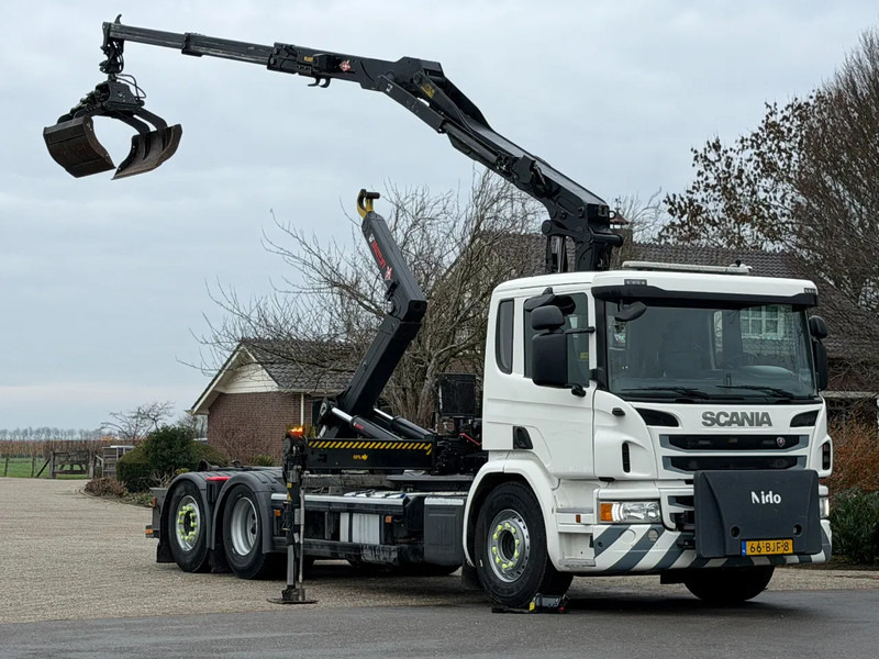 Scania P320 Z-KRAAN/RADIO REMOTE!!HAAK!!TOP 2017!!EURO6!! ZERO EMISSIE 2030!! - Крюковой мультилифт, Автоманипулятор: фото 1 Scania P320 Z-KRAAN/RADIO REMOTE!!HAAK!!TOP 2017!!EURO6!! ZERO EMISSIE 2030!! - Крюковой мультилифт, Автоманипулятор: фото 1