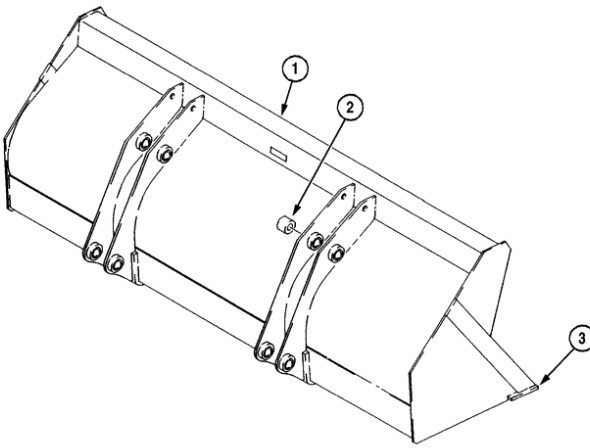 Case 141793A1 - Ковш для погрузчика: фото 2 Case 141793A1 - Ковш для погрузчика: фото 2