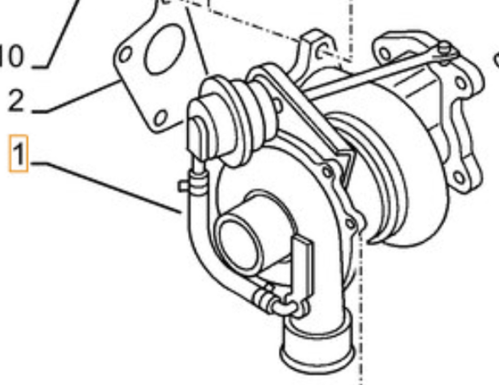 Case 47489786R - Турбина для Строительной техники: фото 1 Case 47489786R - Турбина для Строительной техники: фото 1