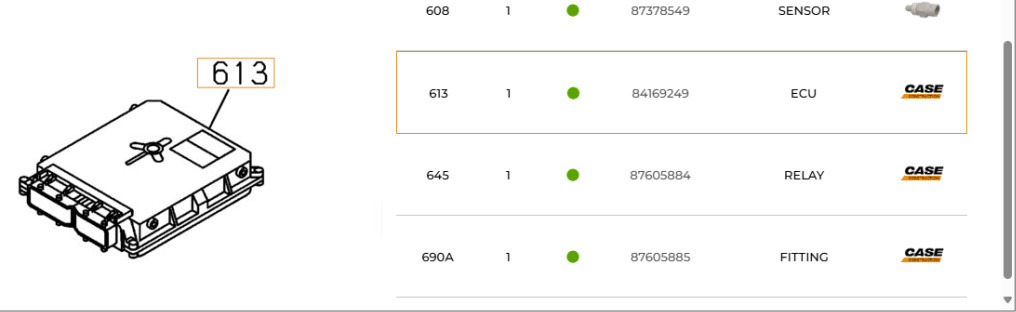 Case 47564554 - 8982280911 - Блок управления для Строительной техники: фото 1 Case 47564554 - 8982280911 - Блок управления для Строительной техники: фото 1