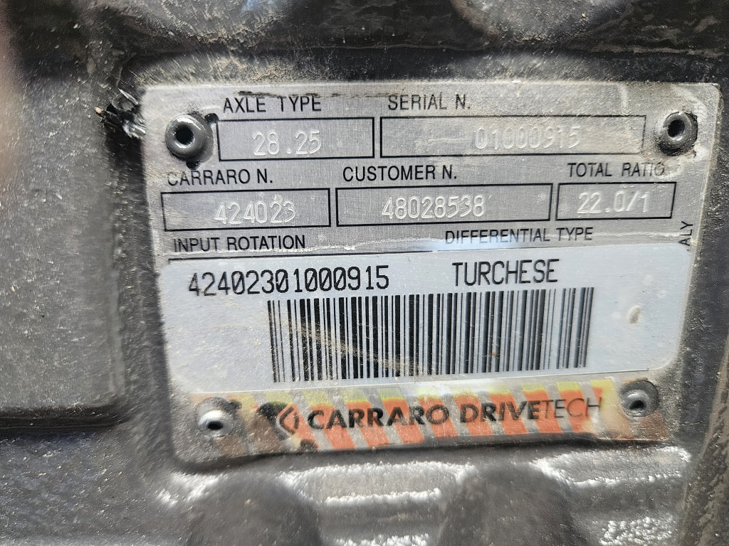 Case 48028538 - 47435627 - Передняя ось для Строительной техники: фото 2 Case 48028538 - 47435627 - Передняя ось для Строительной техники: фото 2