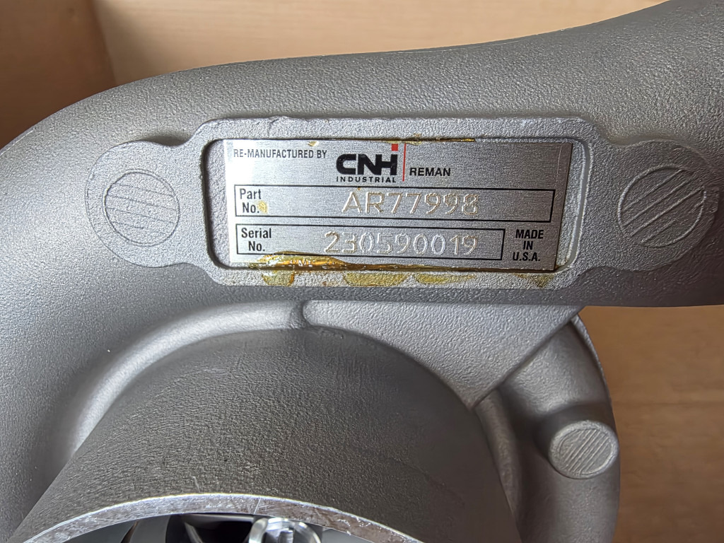 Case AR77998 - Турбина для Строительной техники: фото 3 Case AR77998 - Турбина для Строительной техники: фото 3