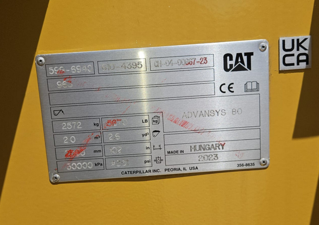 Caterpillar 5996940 - 6104395 - Ковш для погрузчика: фото 4 Caterpillar 5996940 - 6104395 - Ковш для погрузчика: фото 4