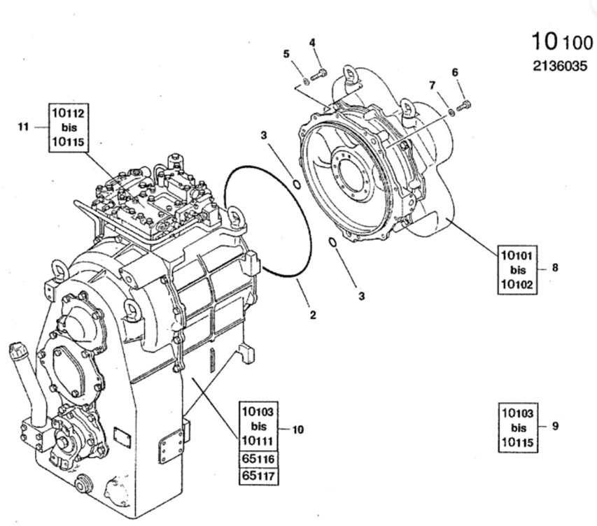 New Holland 4608299 - 4608298 Converter - Коробка передач для Строительной техники: фото 1 New Holland 4608299 - 4608298 Converter - Коробка передач для Строительной техники: фото 1