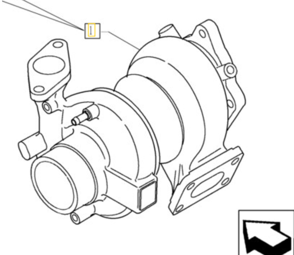 New Holland VA4933500701 - Турбина для Строительной техники: фото 1 New Holland VA4933500701 - Турбина для Строительной техники: фото 1