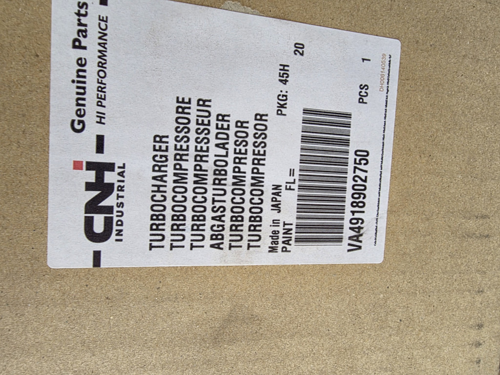 New Holland va4918902750 - Турбина для Строительной техники: фото 2 New Holland va4918902750 - Турбина для Строительной техники: фото 2