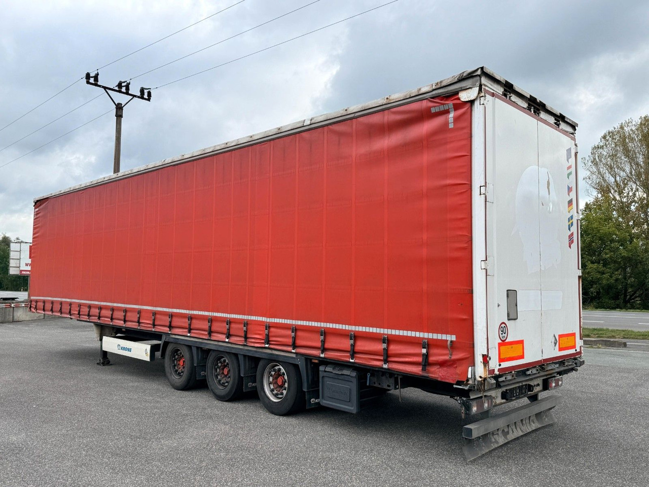 Krone SD - Тентованный полуприцеп: фото 5 Krone SD - Тентованный полуприцеп: фото 5