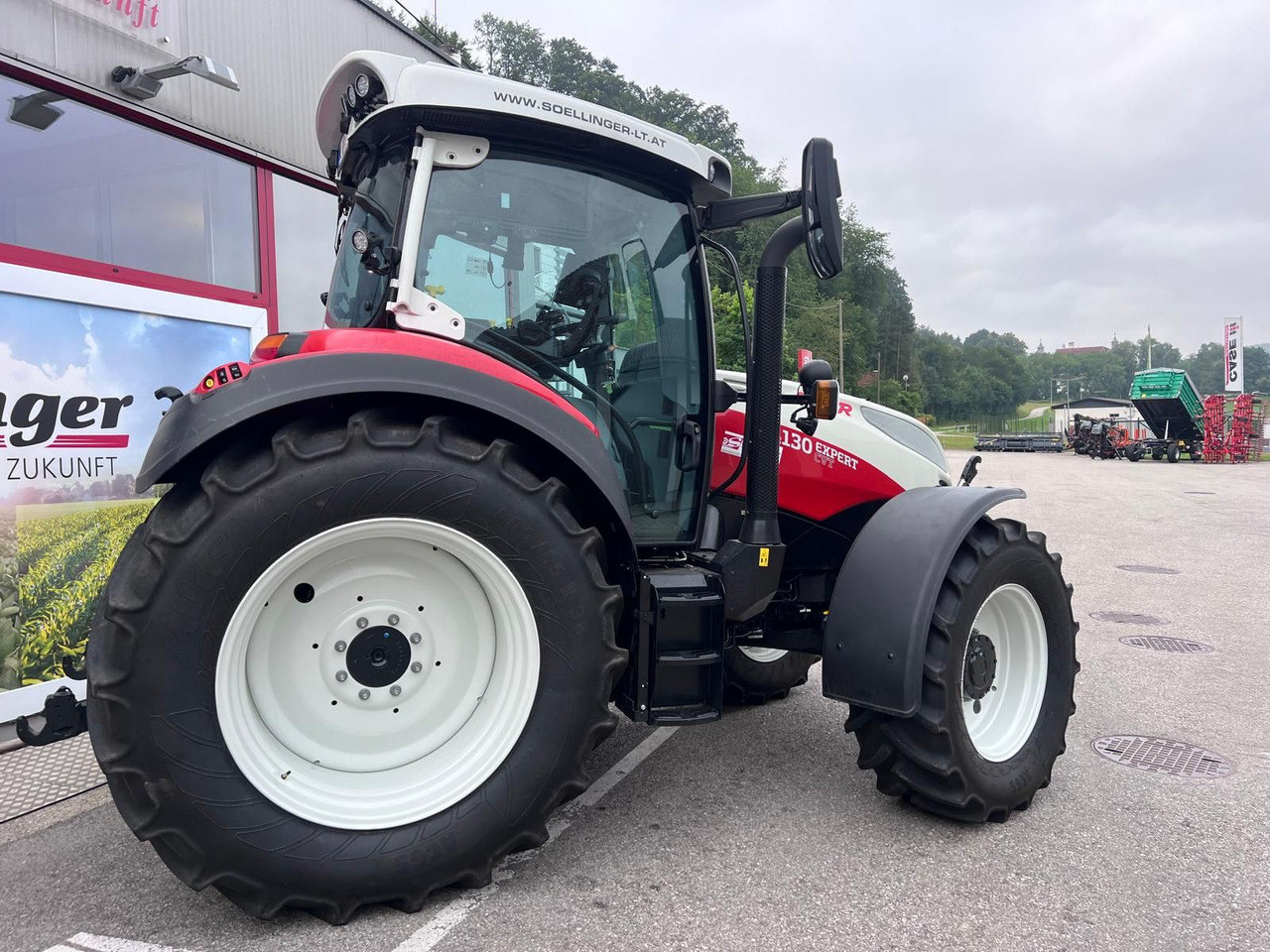 Steyr 4130 Expert CVT - Трактор: фото 5 Steyr 4130 Expert CVT - Трактор: фото 5