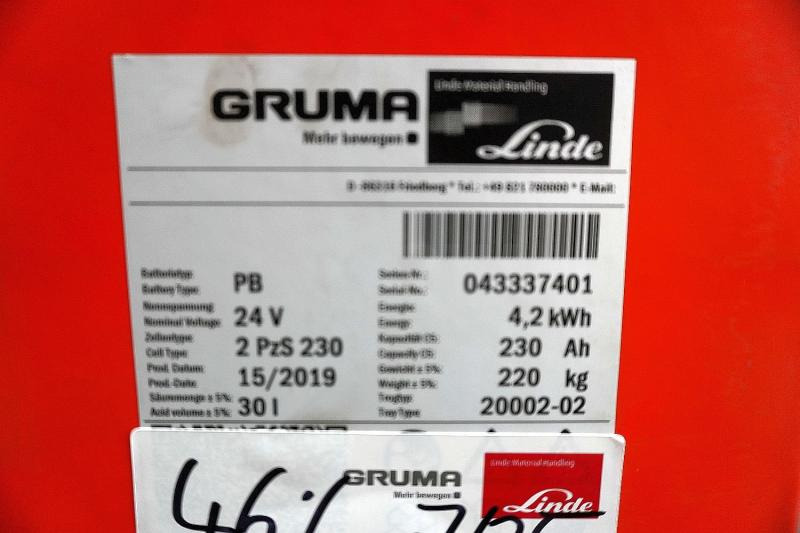 GRUMA 24 Volt 2 PzS 230 Ah - Аккумулятор для Погрузочно-разгрузочной техники: фото 5 GRUMA 24 Volt 2 PzS 230 Ah - Аккумулятор для Погрузочно-разгрузочной техники: фото 5