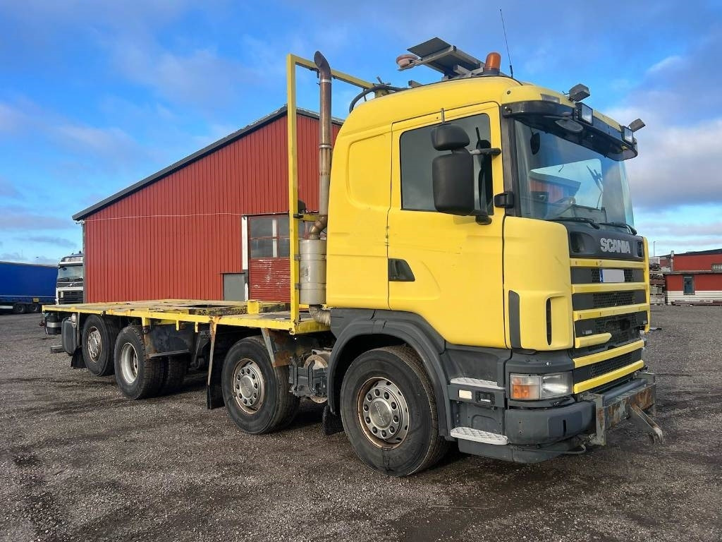 Scania R124 GB 8X2*6 NB420 serie 4936 - Грузовик бортовой/ Платформа: фото 3 Scania R124 GB 8X2*6 NB420 serie 4936 - Грузовик бортовой/ Платформа: фото 3