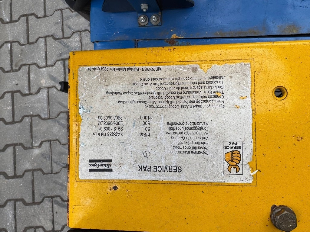 Atlas Copco XAS 35 - Воздушный компрессор: фото 4 Atlas Copco XAS 35 - Воздушный компрессор: фото 4