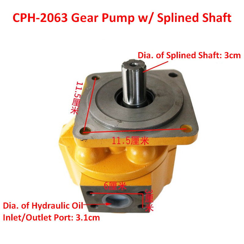 Qingdao Promising Hydraulic Gear Pumps for China Loader - Гидравлический насос для Колёсных погрузчиков: фото 5 Qingdao Promising Hydraulic Gear Pumps for China Loader - Гидравлический насос для Колёсных погрузчиков: фото 5
