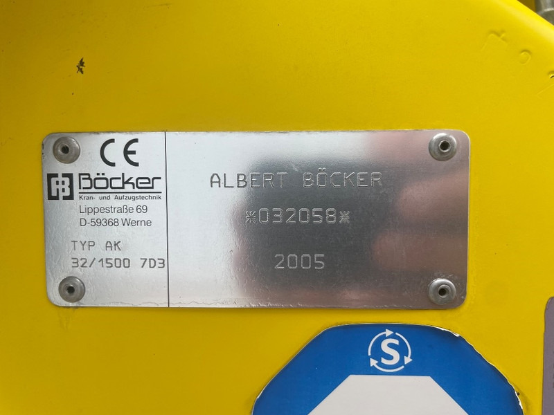 Böcker AK 32/1500 - Вседорожный кран: фото 3 Böcker AK 32/1500 - Вседорожный кран: фото 3