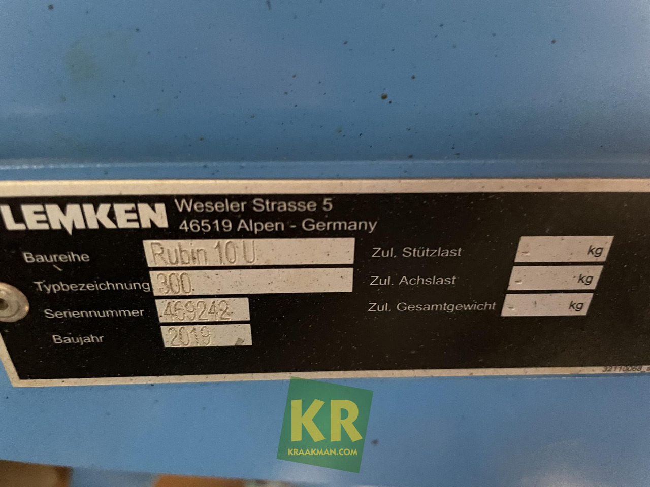 Rubin 10 Lemken - Дисковая борона: фото 5 Rubin 10 Lemken - Дисковая борона: фото 5
