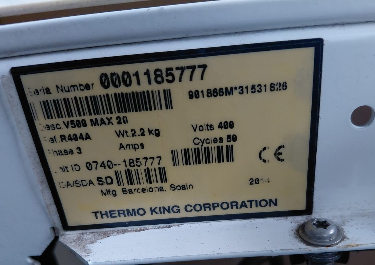 Thermo King V500 Max 20- NEW 0001185777 - Холодильная установка: фото 4 Thermo King V500 Max 20- NEW 0001185777 - Холодильная установка: фото 4