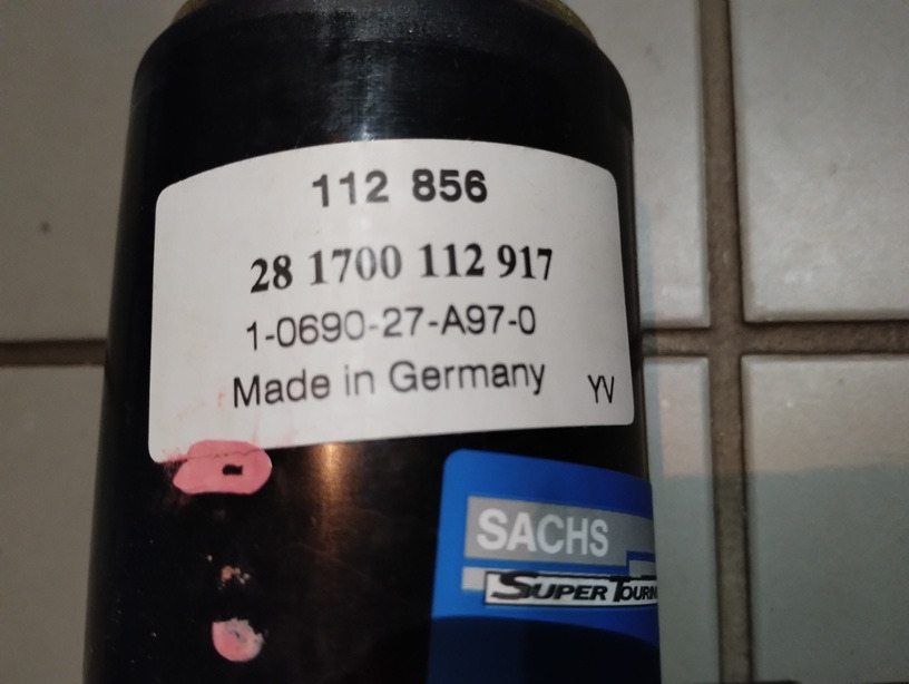 AMORTYZATOR KABINY MAN M90 F90 M2000 F2000 112856 SACHS 81417226010 81417226013 - Подвеска кабины: фото 2 AMORTYZATOR KABINY MAN M90 F90 M2000 F2000 112856 SACHS 81417226010 81417226013 - Подвеска кабины: фото 2