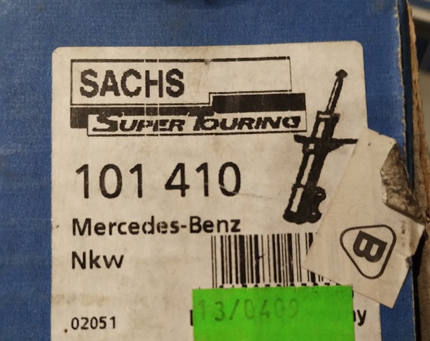 AMORTYZATOR TYLNI 101410 SACHS 0053262000 MERCEDES MK NG SK 1729 1748 1838 1844 2038 - Амортизатор: фото 2 AMORTYZATOR TYLNI 101410 SACHS 0053262000 MERCEDES MK NG SK 1729 1748 1838 1844 2038 - Амортизатор: фото 2