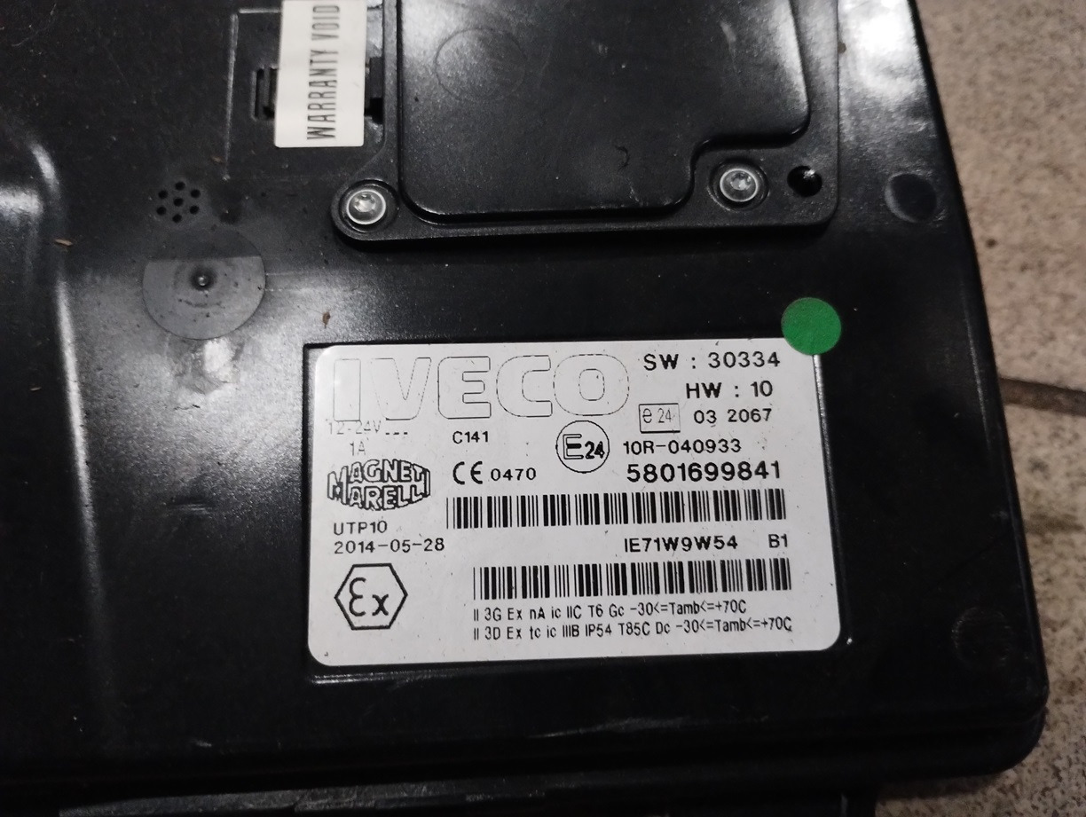 MODUŁ STEROWNIK TELEMATYKI IVECO STARLIS HI-WAY E6 5801699841 - Кабина и интерьер: фото 4 MODUŁ STEROWNIK TELEMATYKI IVECO STARLIS HI-WAY E6 5801699841 - Кабина и интерьер: фото 4