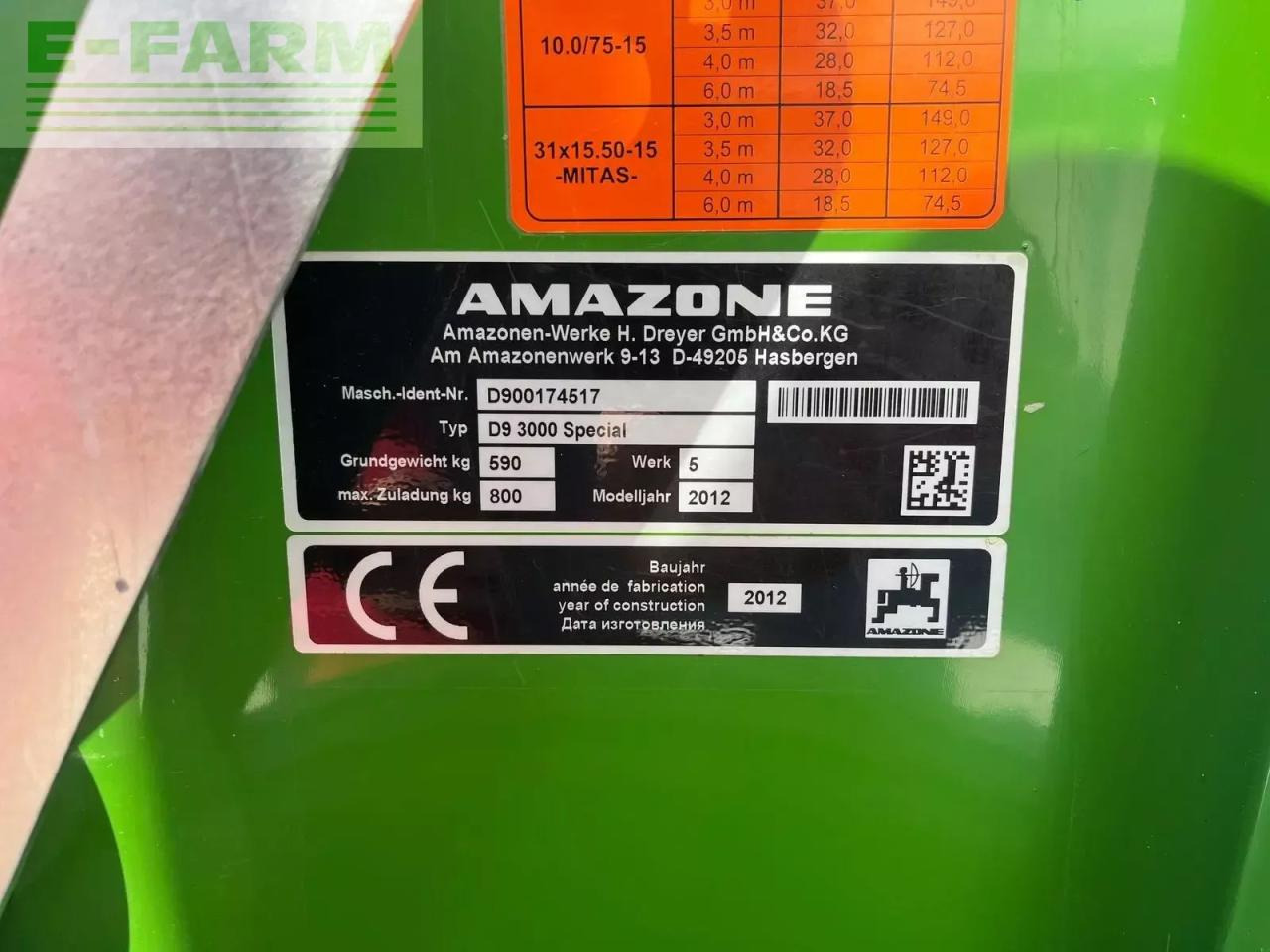 Amazone d 9 / 3000 special - Сеялка: фото 2 Amazone d 9 / 3000 special - Сеялка: фото 2