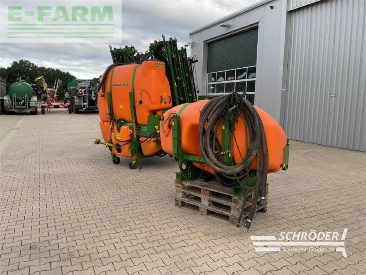 Amazone uf 1801 / ft 1001 - Прицепной опрыскиватель: фото 4 Amazone uf 1801 / ft 1001 - Прицепной опрыскиватель: фото 4