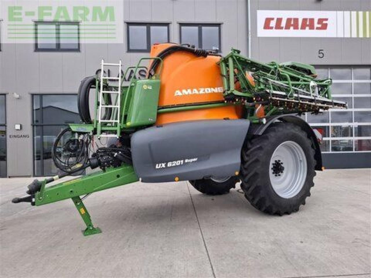 Amazone ux 6201 super - Прицепной опрыскиватель: фото 1 Amazone ux 6201 super - Прицепной опрыскиватель: фото 1
