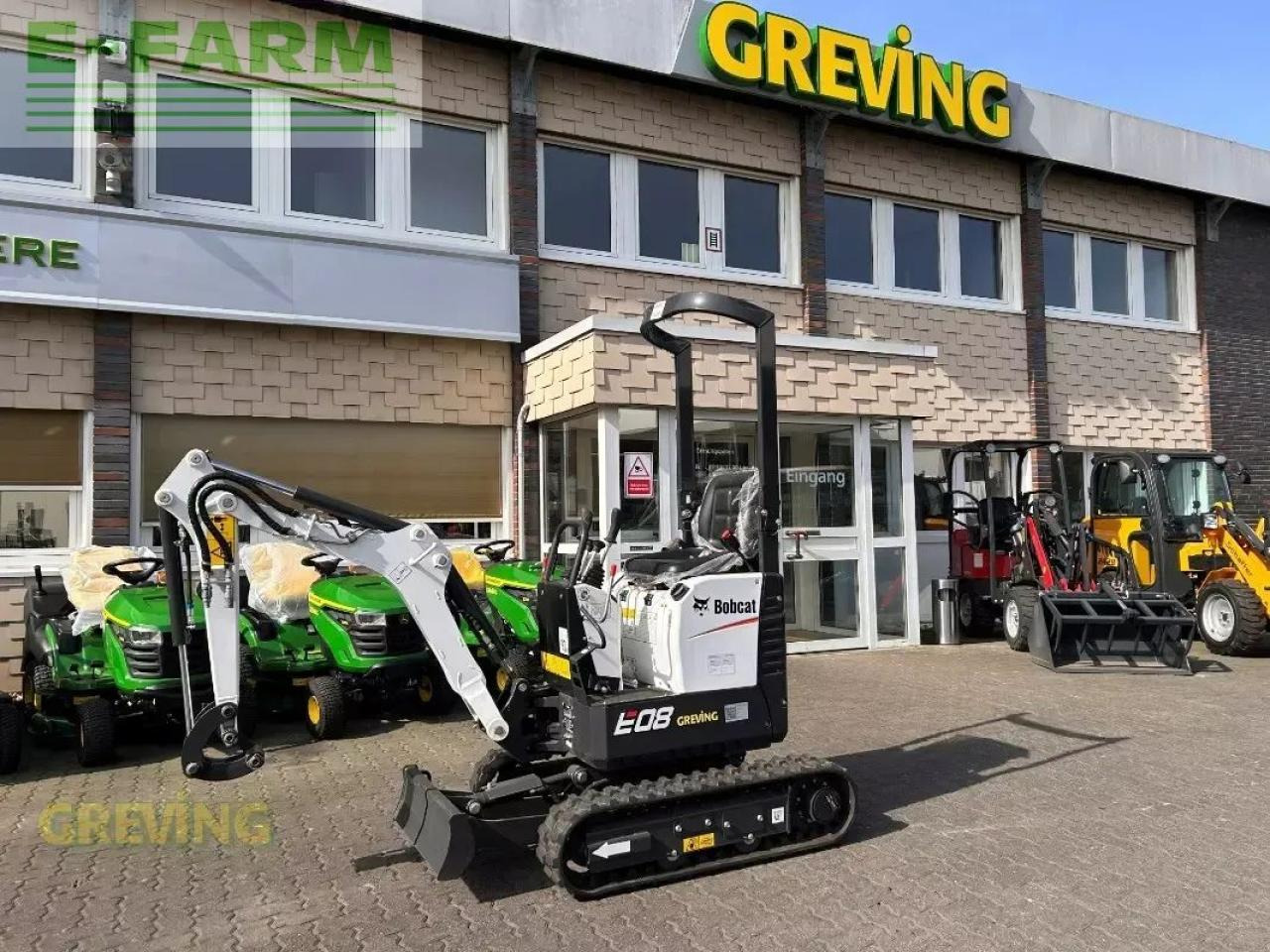 Bobcat e08 aktion - Мини-экскаватор: фото 1 Bobcat e08 aktion - Мини-экскаватор: фото 1