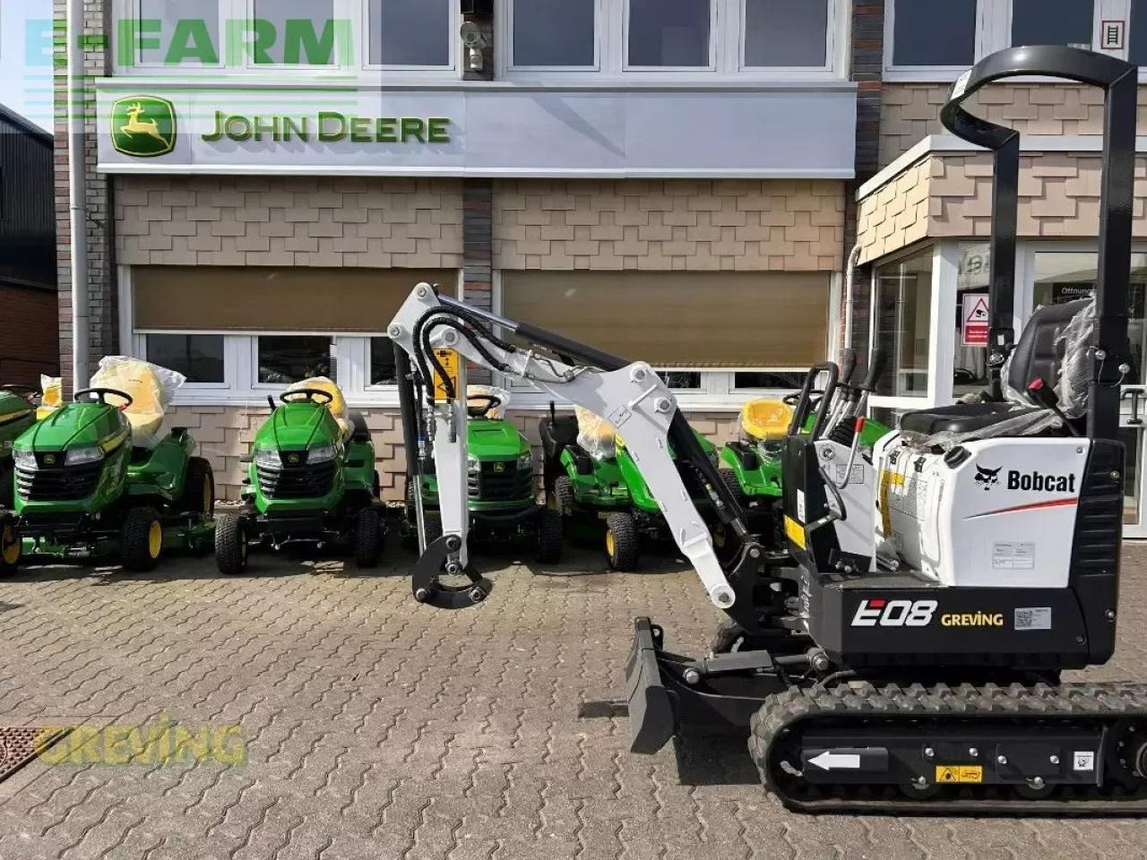 Bobcat e08 aktion - Мини-экскаватор: фото 4 Bobcat e08 aktion - Мини-экскаватор: фото 4