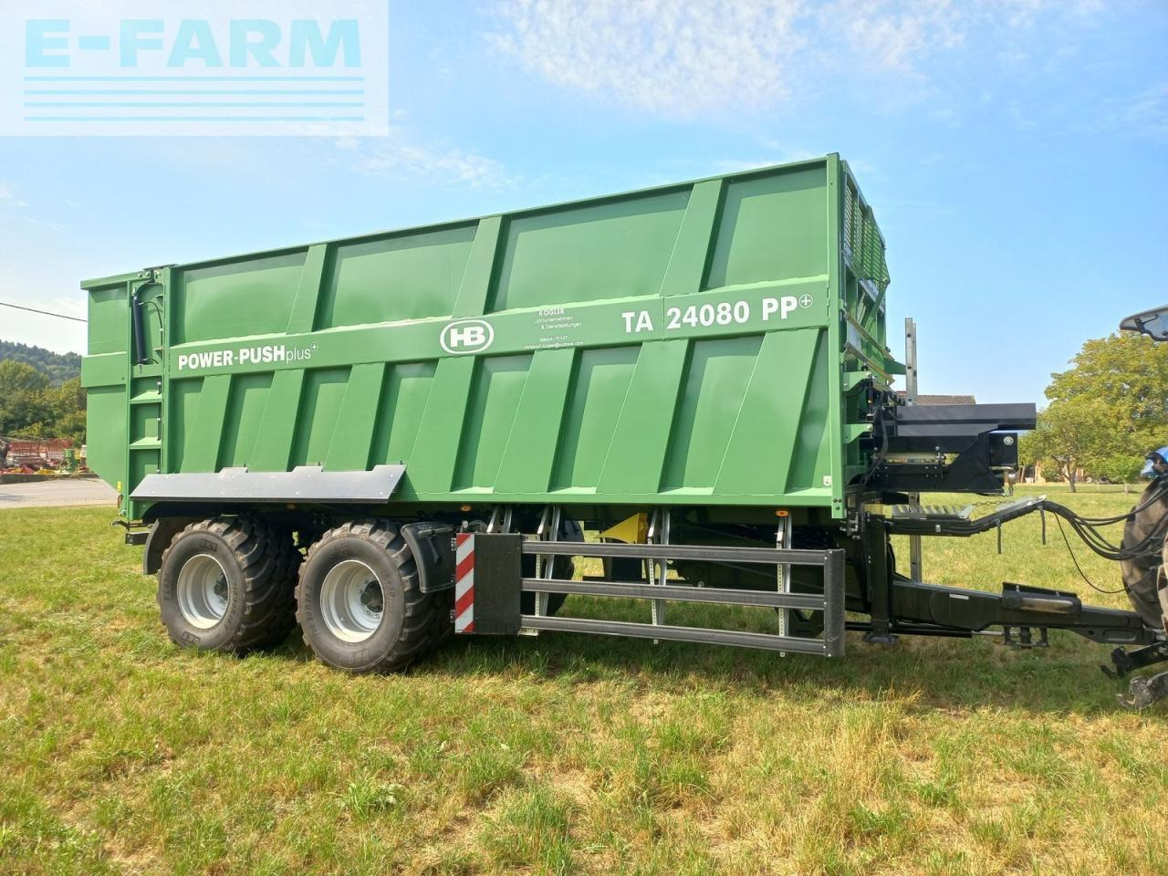 Brantner powerpush 24080 + - Сельскохозяйственный прицеп-самосвал: фото 1 Brantner powerpush 24080 + - Сельскохозяйственный прицеп-самосвал: фото 1