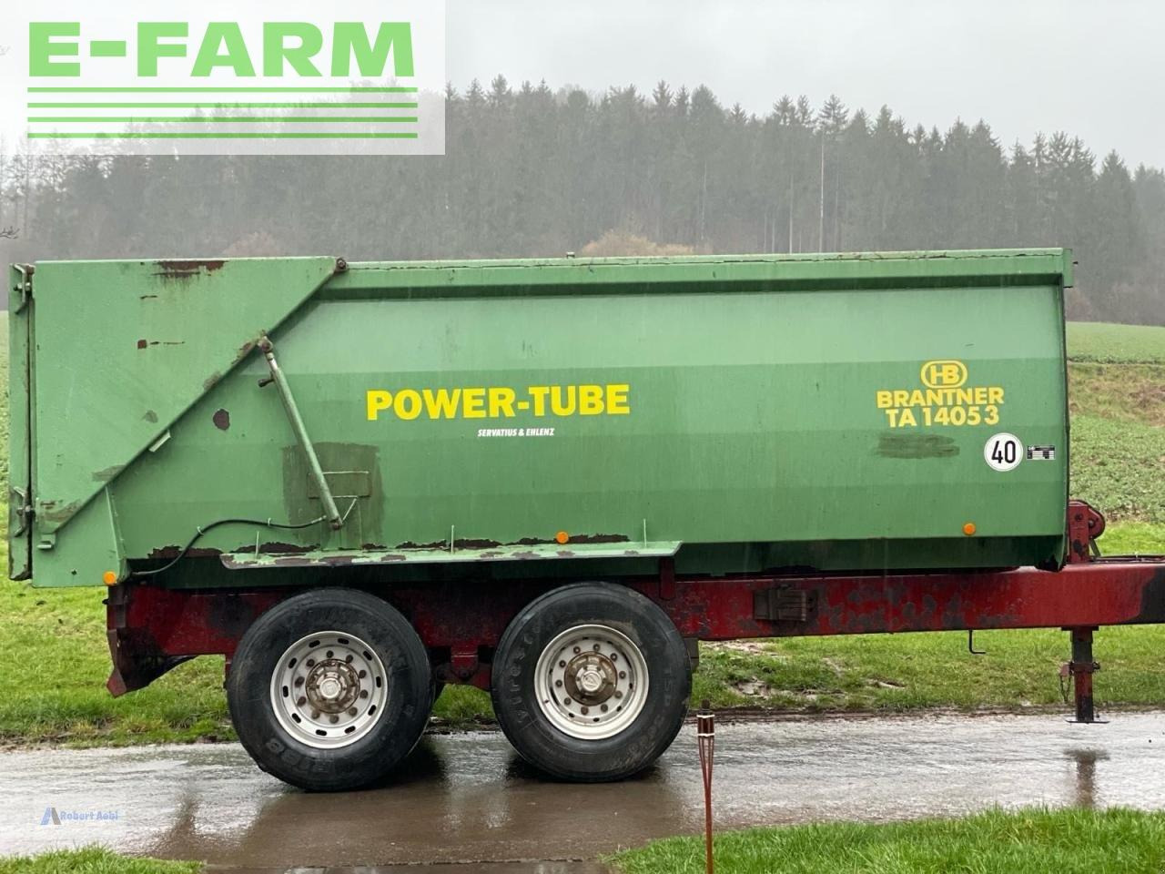 Brantner ta14053 power tube - Сельскохозяйственный прицеп-самосвал: фото 3 Brantner ta14053 power tube - Сельскохозяйственный прицеп-самосвал: фото 3