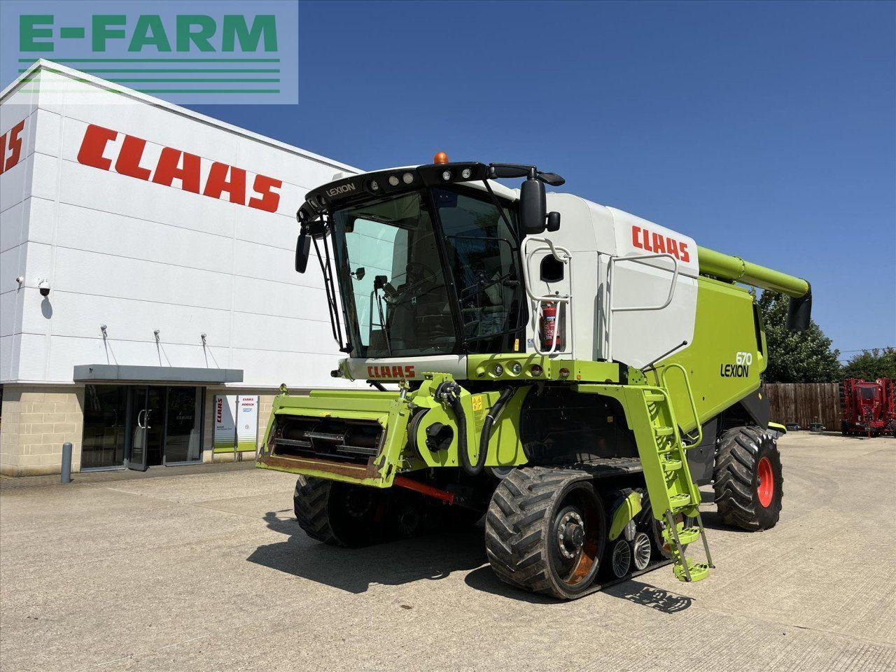 CLAAS LEXION 670 TT - Зерноуборочный комбайн: фото 1 CLAAS LEXION 670 TT - Зерноуборочный комбайн: фото 1
