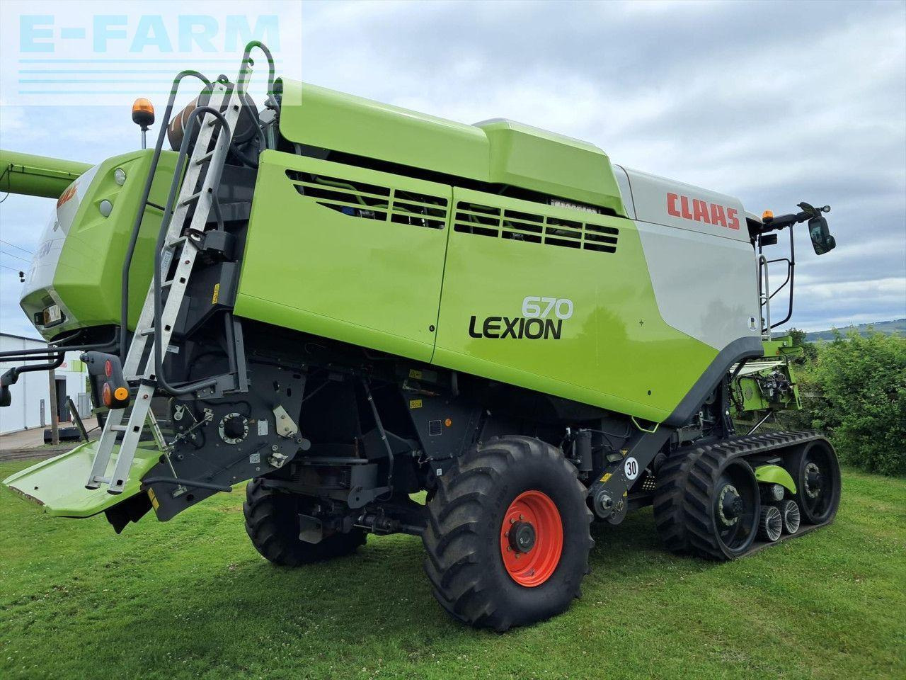 CLAAS LEXION 670TT - Зерноуборочный комбайн: фото 1 CLAAS LEXION 670TT - Зерноуборочный комбайн: фото 1