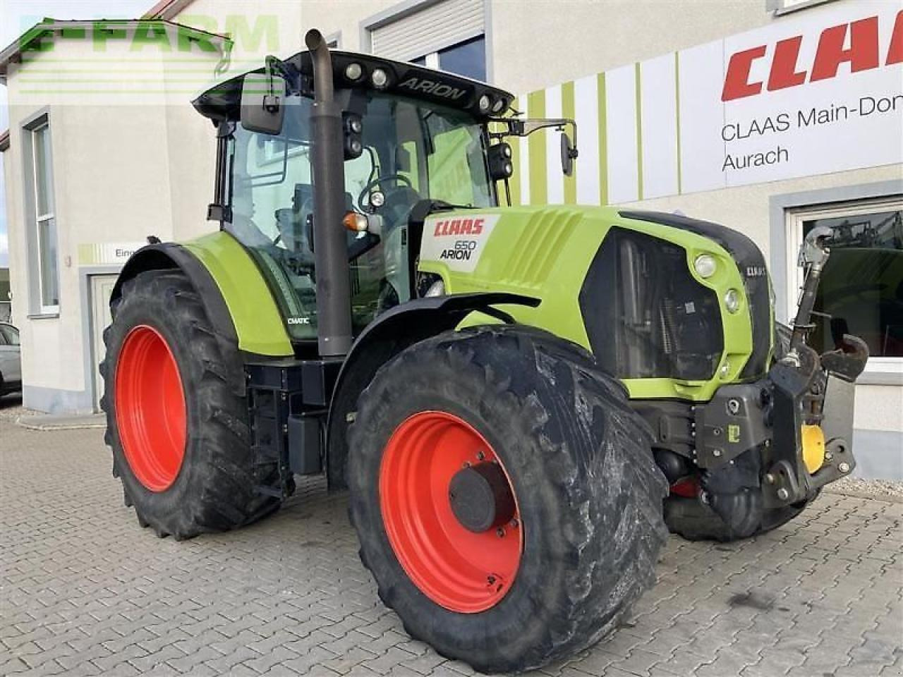 CLAAS arion 650 cmatic cebis CMATIC CEBIS - Трактор: фото 1 CLAAS arion 650 cmatic cebis CMATIC CEBIS - Трактор: фото 1