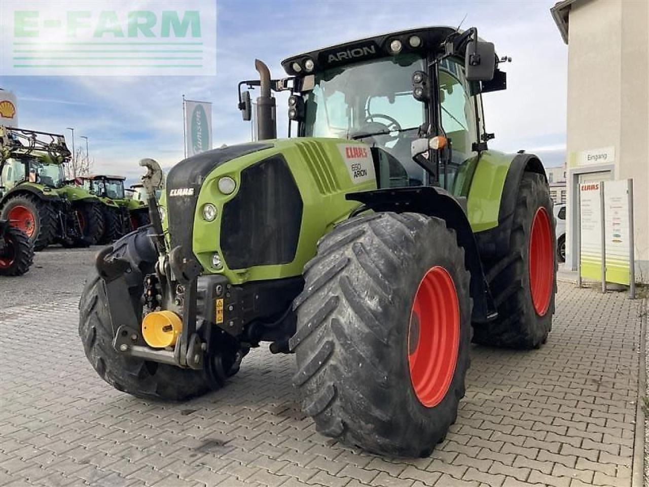 CLAAS arion 650 cmatic cebis CMATIC CEBIS - Трактор: фото 2 CLAAS arion 650 cmatic cebis CMATIC CEBIS - Трактор: фото 2