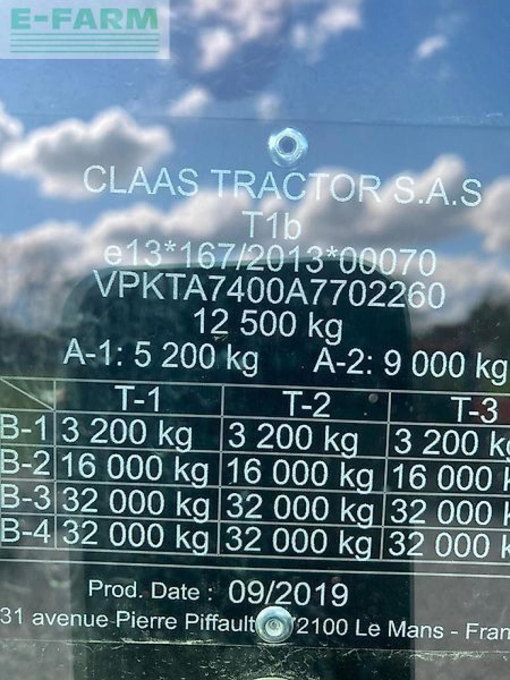 Трактор CLAAS arion 660 cmatic: фото 33