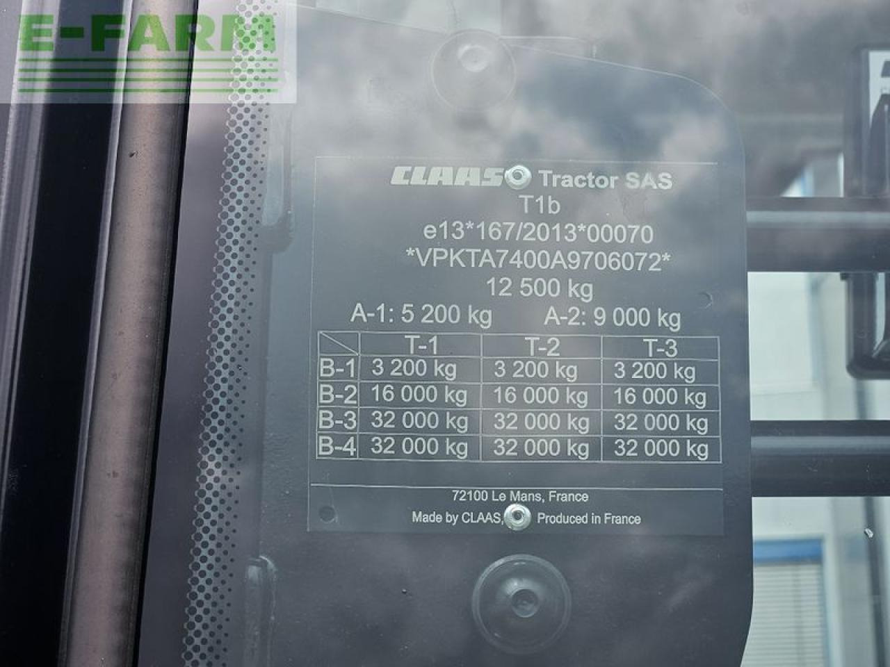 Трактор CLAAS arion 660 cmatic cebis CMATIC CEBIS: фото 10