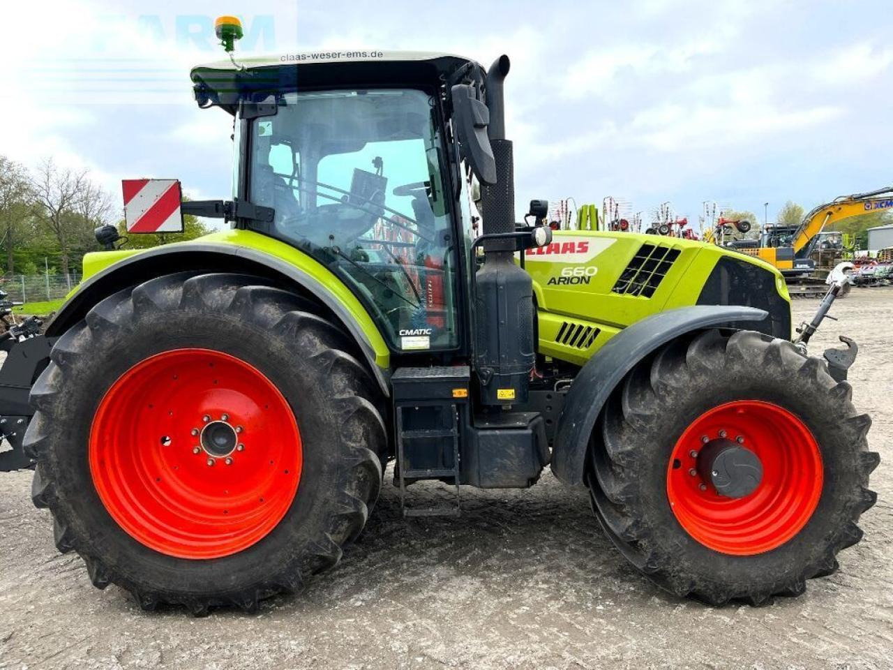 CLAAS arion 660 cmatic cebis, maxi care protect 2028, CMATIC CEBIS - Трактор: фото 4 CLAAS arion 660 cmatic cebis, maxi care protect 2028, CMATIC CEBIS - Трактор: фото 4