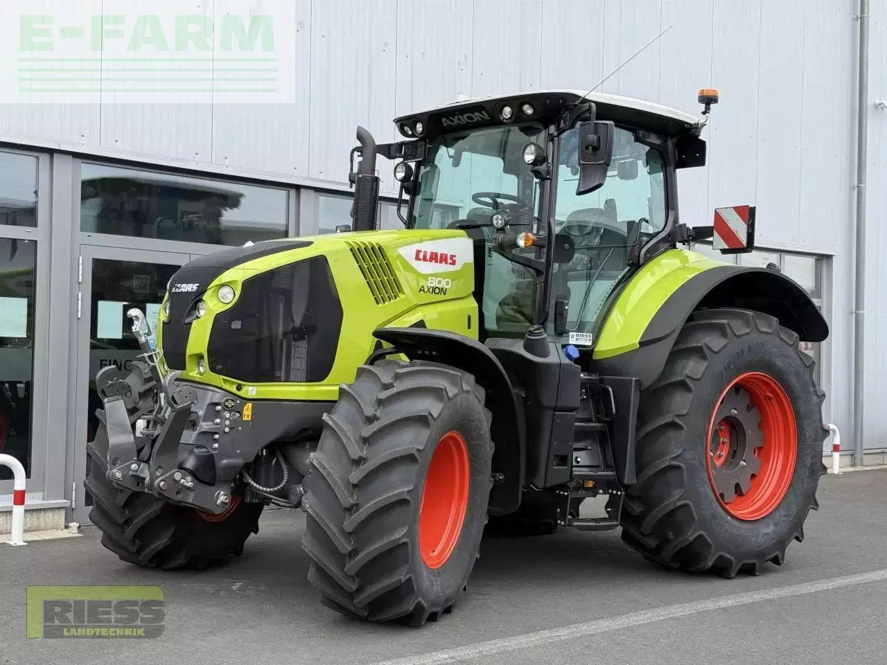 CLAAS axion 800 cis+ hexashift HEXASHIFT CIS+ - Трактор: фото 1 CLAAS axion 800 cis+ hexashift HEXASHIFT CIS+ - Трактор: фото 1