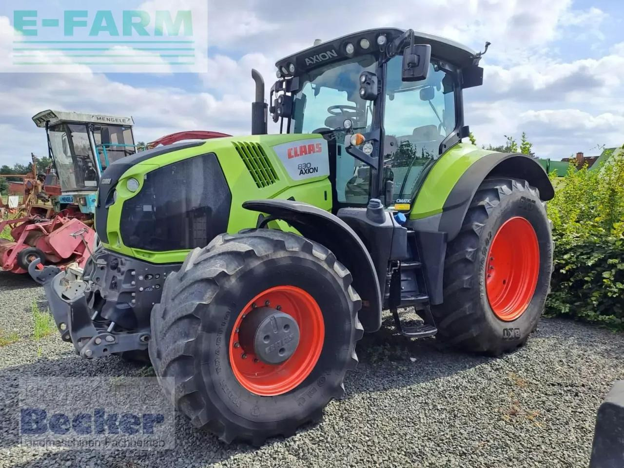 CLAAS axion 830 c-matic CMATIC - Трактор: фото 1 CLAAS axion 830 c-matic CMATIC - Трактор: фото 1